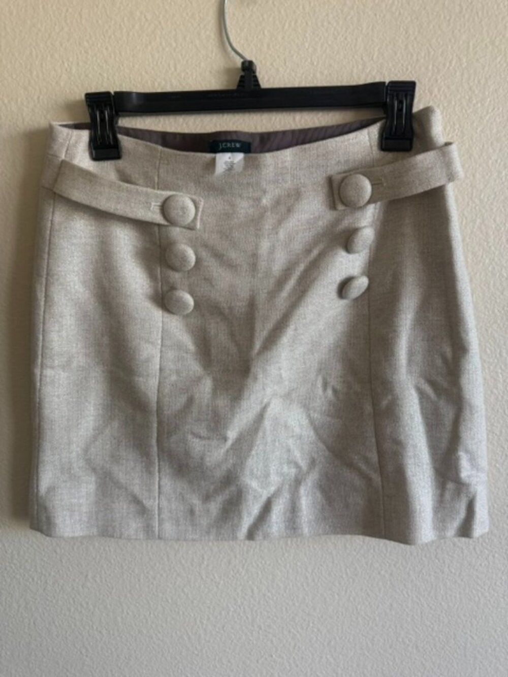 J.Crew  tweed mini skirt